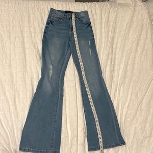 Bell bottom jeans